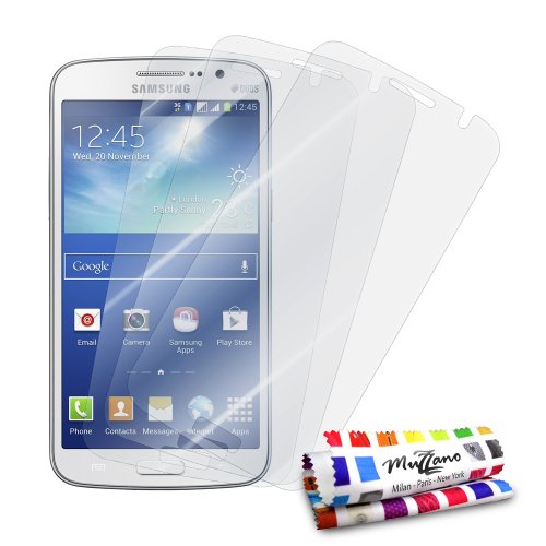 Comprar Muzzano 3 protecciónes de Pantalla transparentes para Samsung G7106 