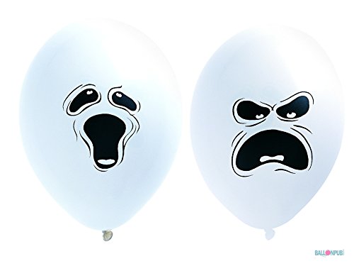 Comprar 10 globos fantasmas Halloween - Única al mejor precio