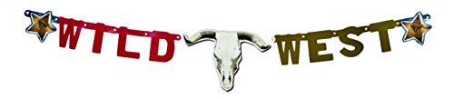 Comprar Boland 54305 Banner Wild West-Guirnalda, 120 cm, Diseño de Flores, Multicolor al mejor precio
