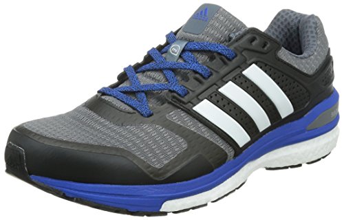 Comprar adidas Supernova Sequence Boost 8 M Zapatillas para Hombre, Gris / Blanco / Azul, EU 44 2/3 (UK 10) al mejor precio