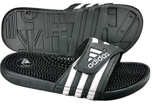 Comprar adidas Adissage - Chanclas para hombre, color negro / blanco, talla 4 al mejor precio