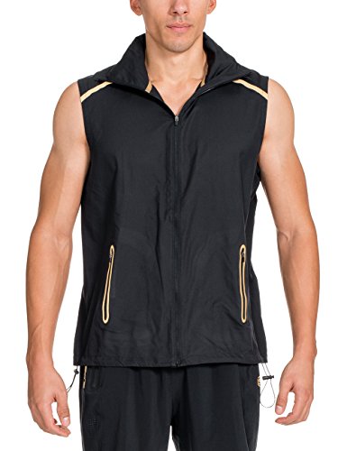 Comprar Skins Plus NCG Mens Tech Vest - Cortavientos para hombre, color negro, talla M al mejor precio