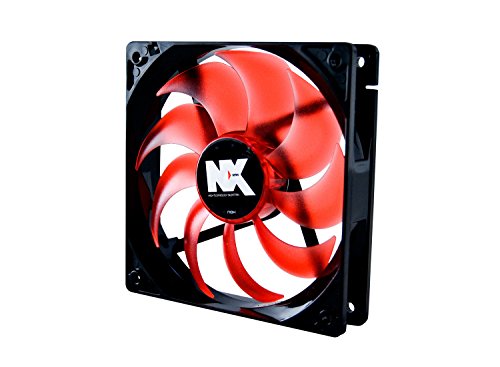 Comprar NOX NX120 - Ventilador para caja de ordenador, 120 x 120 mm, color rojo al mejor precio