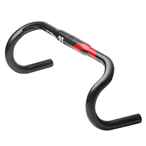 Comprar 3T Rennlenker 'Rotundo TEAM' Mod.15 Carbon, 31,8mm Lenkerklemmung, Höhe 139mm, Tiefe 82,6mm SB-verpackt, traditioneller Rennlenker, Kabeldurchgang extern, Gewicht 200g (42cm), Griffweite 420mm, (Mitte/Mitte) al mejor precio