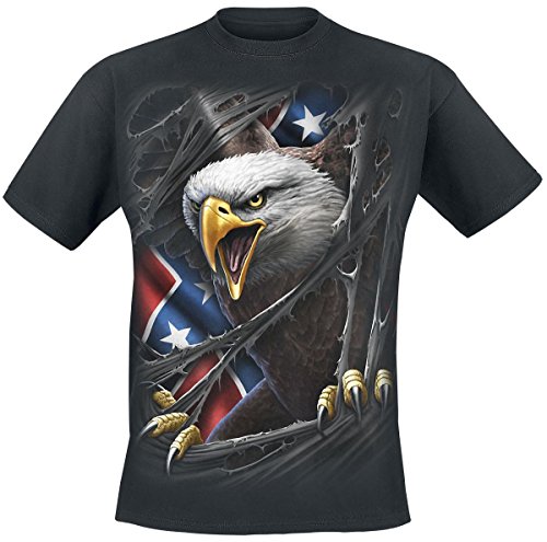 Comprar Spiral Rebel Eagle Camiseta Negro S al mejor precio