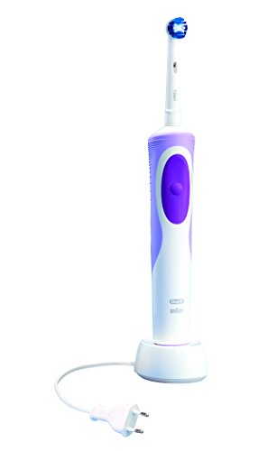 Comprar Oral-B Vitality Cross Action - Cepillo de dientes eléctrico recargable - con temporizador integrado, morado al mejor precio