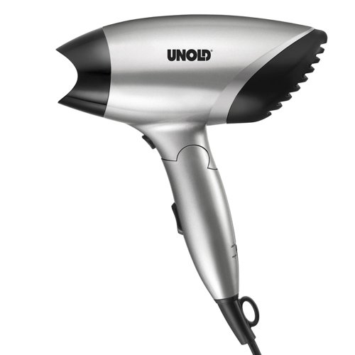 Comprar Unold Tazer - Secador de pelo para viajes, 1000/1200 W, color gris metálico al mejor precio
