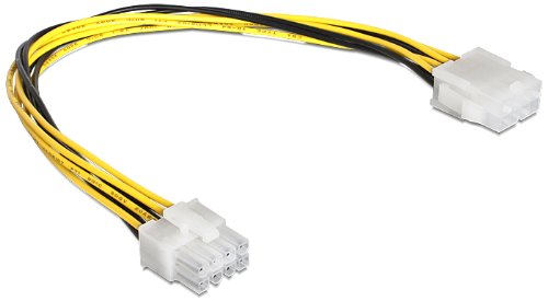 Comprar DeLOCK 83342 - Cable (EPS (8-pin), EPS (8-pin), Macho/hembra, 12V) Negro, Amarillo al mejor precio
