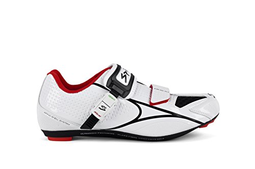 Comprar Spiuk Brios Road - Zapatillas unisex, color blanco / negro, talla 49 al mejor precio