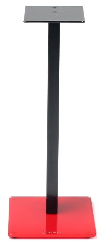 Comprar NorStone Esse Stand - Pie para altavoz (1 m, acero y cristal), color negro y rojo al mejor precio