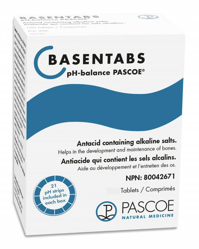 Comprar Basentabs pH-balance Pascoe 100 Comprimidos + 21 Tiras Control pH al mejor precio