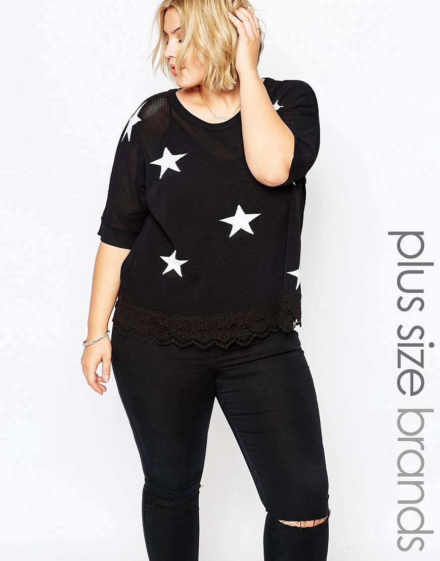 Comprar Top con estampado de estrellas de talla grande Leighton de Carmakoma al mejor precio