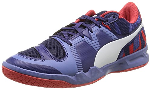 Comprar Puma evoIMPACT 5 Wn's - Zapatillas deportivas para interior de material sintético mujer, color azul, talla 41 al mejor precio