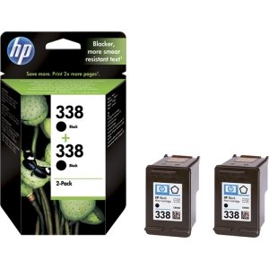 Comparar mejores precios HP Paquete de 2 cartuchos de tinta negra para inyección de tinta HP 338 338 Inkjet Print Cartridges con descuentos Comprar HP Paquete de 2 cartuchos de tinta negra para inyección de tinta HP 338 338 Inkjet Print Cartridges al mejor precio