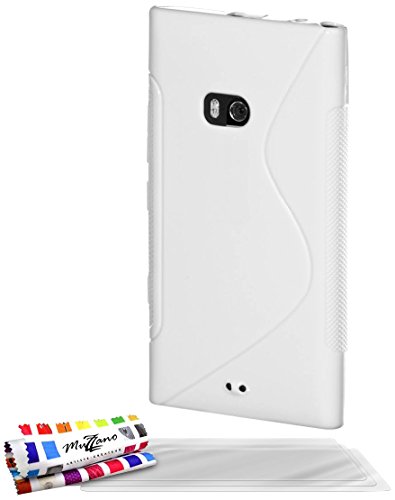 Comprar Muzzano F40S05-5322216 - Funda para Nokia Lumia 900, con 3 protectores de pantalla, color blanco al mejor precio