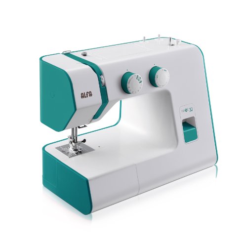 Comprar Alfa NEXT 30 Spring - Máquina de coser con 18 puntadas, color verde esmeralda al mejor precio