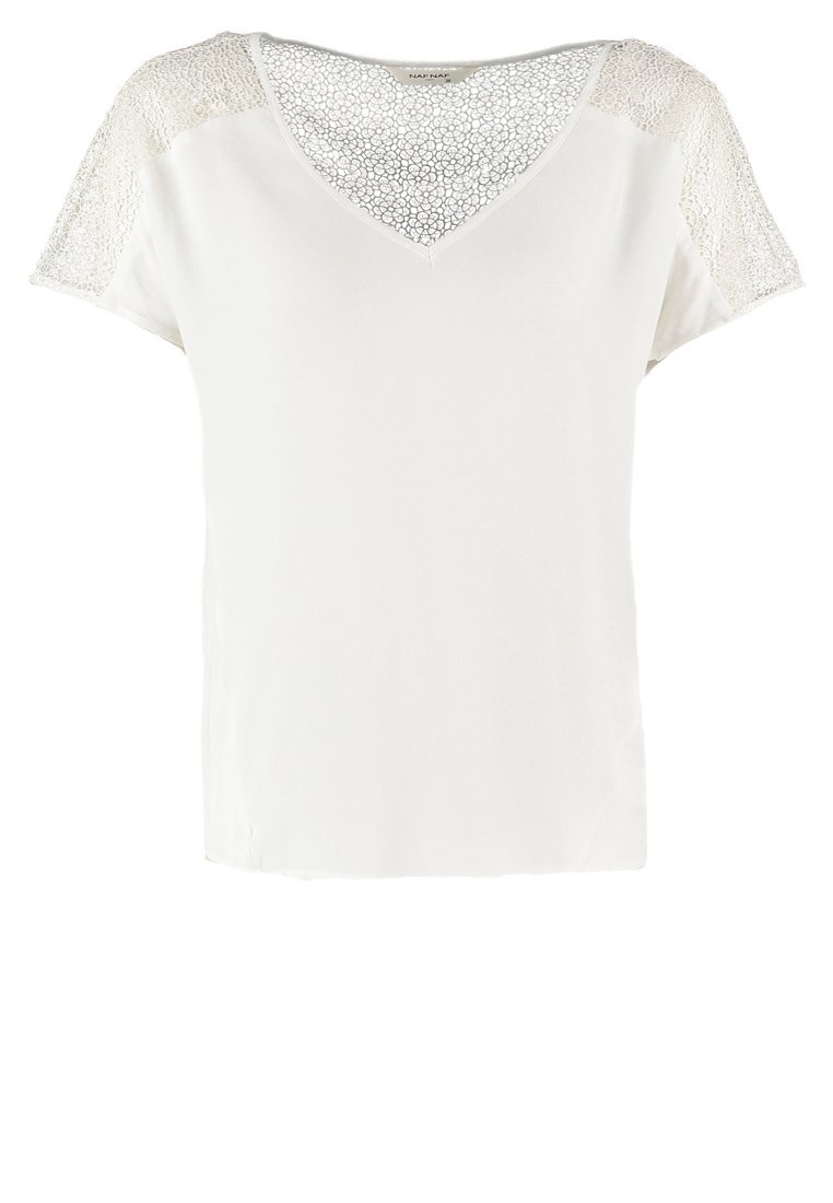 Comprar NAF NAF HAOKI Camiseta print off white al mejor precio