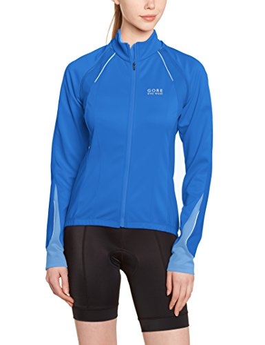 Comprar Gore Bike Wear Phantom Lady 2.0 Windstopper Soft Shell - Chaqueta para mujer, color azul, talla 34 al mejor precio