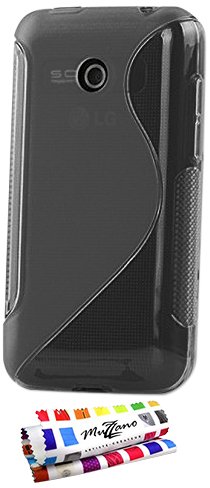 Comprar Muzzano F49S13-6012637 - Funda para LG Optimus Hub, color gris al mejor precio