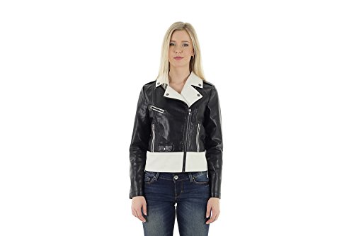 Comprar GUESS W54L20 W7000 NERO BIANCO CHAQUETA Mujer NERO BIANCO M al mejor precio