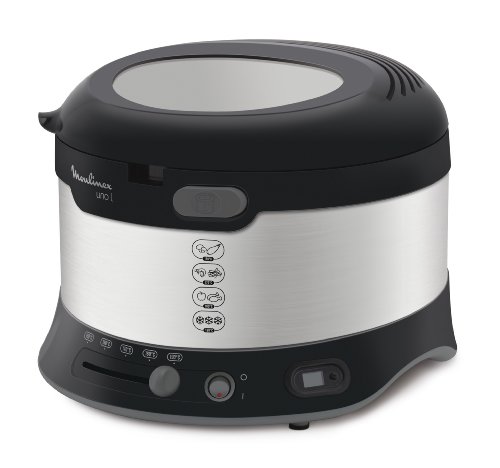 Comparar mejores precios Moulinex AF179D - Freidora, 1900 W, color negro y plata con descuentos Comprar Moulinex AF179D - Freidora, 1900 W, color negro y plata al mejor precio