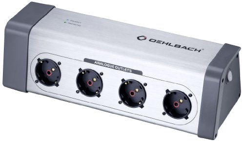 Comprar OEHLBACH XXL Power Socket - Regleta con 8 tomas (230 V, 50 Hz), plateado al mejor precio