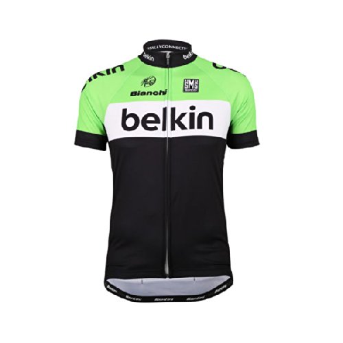 Comprar Santini - Maillot para hombre, talla L, color negro / verde al mejor precio