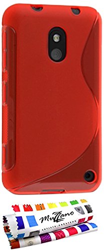 Comprar Muzzano F7028 - Funda para Nokia Lumia 620, color rojo al mejor precio