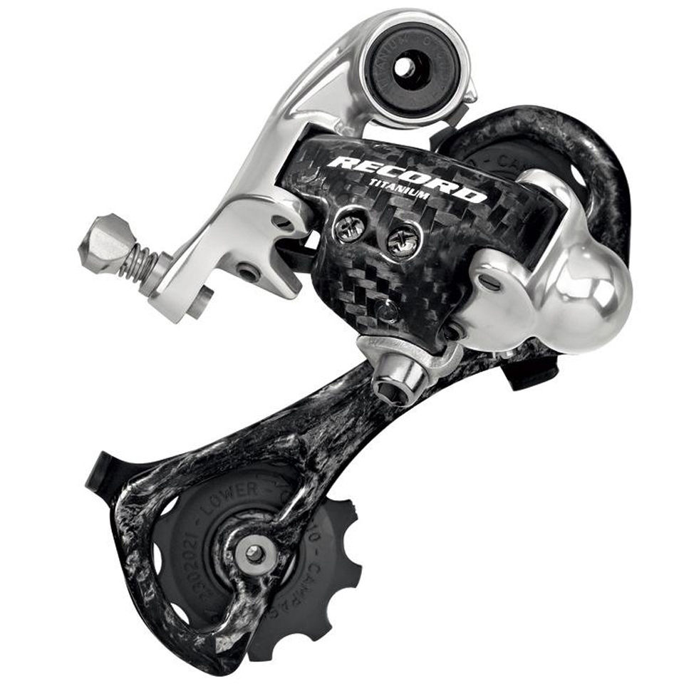 Comprar Campagnolo Record 10 Speed Rear Derailleur - Black - Medium Cage al mejor precio