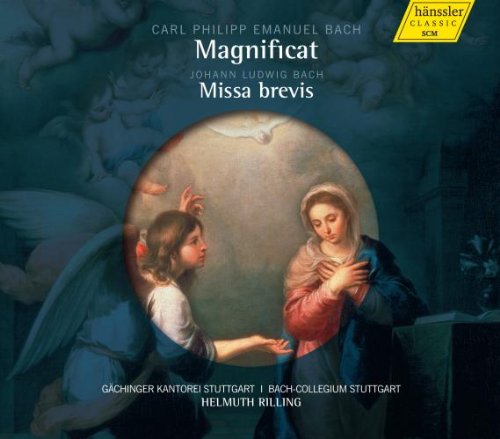Comprar Bach CPE, JN : Magnificat, Missa brevis. Rilling. al mejor precio