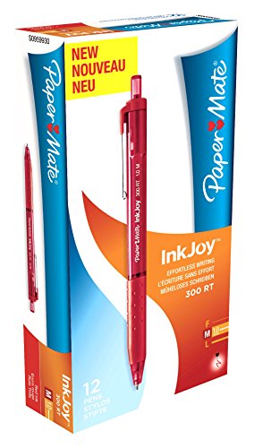Comprar Papermate InkJoy 300 RT - Bolígrafo, Rojo (Paquete de 12) al mejor precio