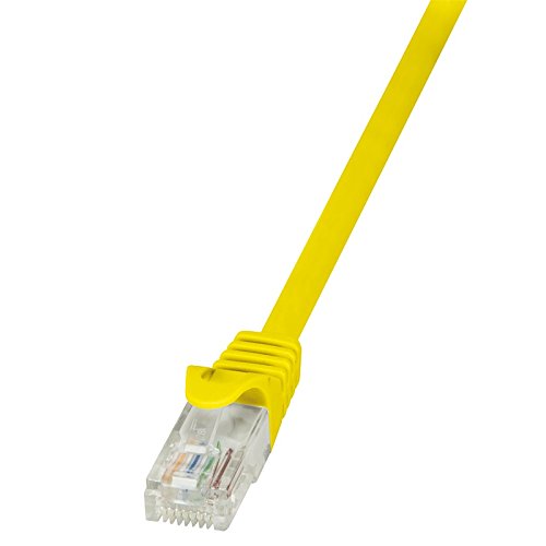 Comprar LogiLink CP1017U - Cable CAT5e UTP Patch de 0.25 m, amarillo al mejor precio