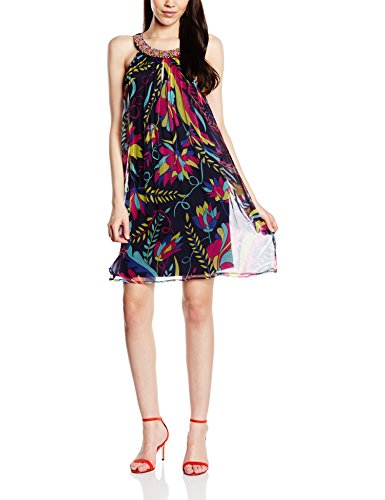 Comprar Derhy Encagée-vestido Mujer    Bleu (300 Marine) 42 al mejor precio