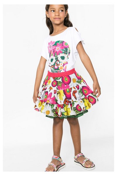 Comprar Desigual - Mujer - Falda prisada reversible para niña - Bellprat - Size 11/12 al mejor precio