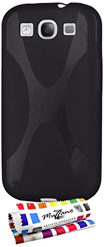 Comprar Muzzano F39X1-48206663 - Funda para Samsung Galaxy S3, color negro al mejor precio