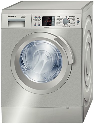 Comprar Bosch WAS2442XEE Independiente 8kg 1200RPM A+ Acero inoxidable Carga frontal - Lavadora (Independiente, Carga frontal, A+, A, B, Acero inoxidable) al mejor precio