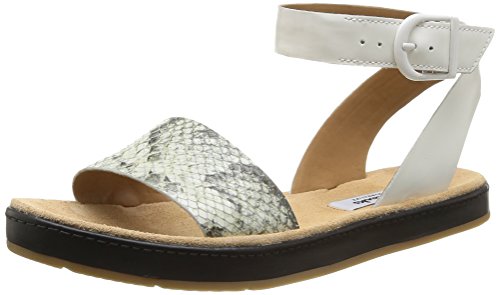 Comprar Clarks Romantic Moon - Sandalias De Vestir para mujer,  color natural snake, talla 42 al mejor precio