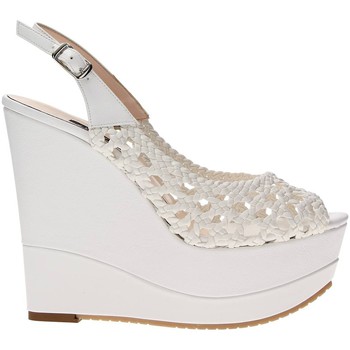 Comprar Sandalias Albano 3275 Zapatos De Cuña Mujer Cuero al mejor precio