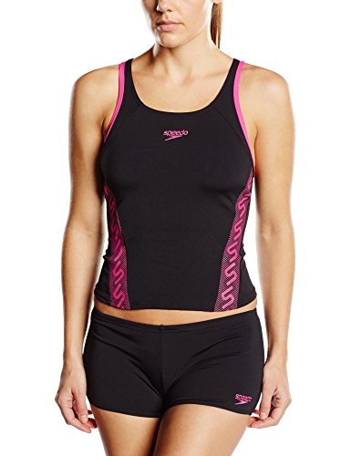 Comprar Speedo 8-08736A02838 - Traje de baño, color Negro (Black/Ecstatic), talla UK: Talla 38 al mejor precio