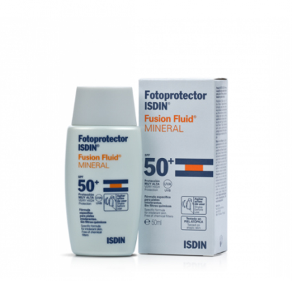 Comprar Fusion Fluid Mineral Fotoprotector ISDIN SPF 50+ 50 ml. al mejor precio