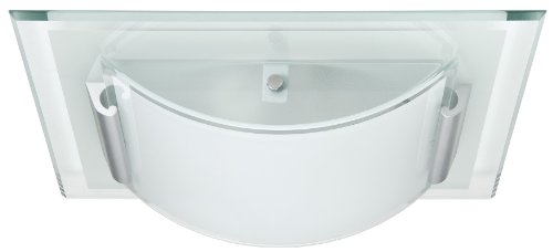 Comparar mejores precios Paulmann 70018 Faccetto - Plafón de techo o pared de metal y cristal (2 bombillas de 9 W, E27, 300 x 300 mm, 230 V), color blanco y transparente con descuentos Comprar Paulmann 70018 Faccetto - Plafón de techo o pared de metal y cristal (2 bombillas de 9 W, E27, 300 x 300 mm, 230 V), color blanco y transparente al mejor precio