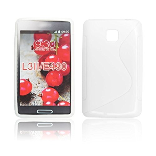 Comprar Bluetrade BT-TPU-LL32W - Funda TPU para LG L3 II E430, color blanco al mejor precio