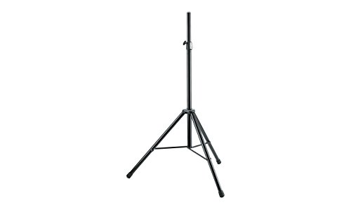 Comprar Konig & Meyer 11.2060 132-202cm lacado altura ajustable robusto soporte de suelo de acero altavoz Versión - Mat Negro al mejor precio