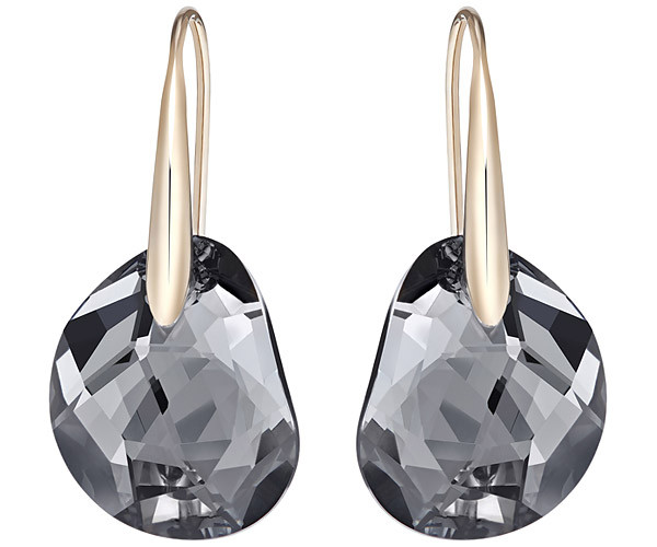 Comprar Swarovski Galet Pendientes Verde azulado Chapado en oro rosa al mejor precio