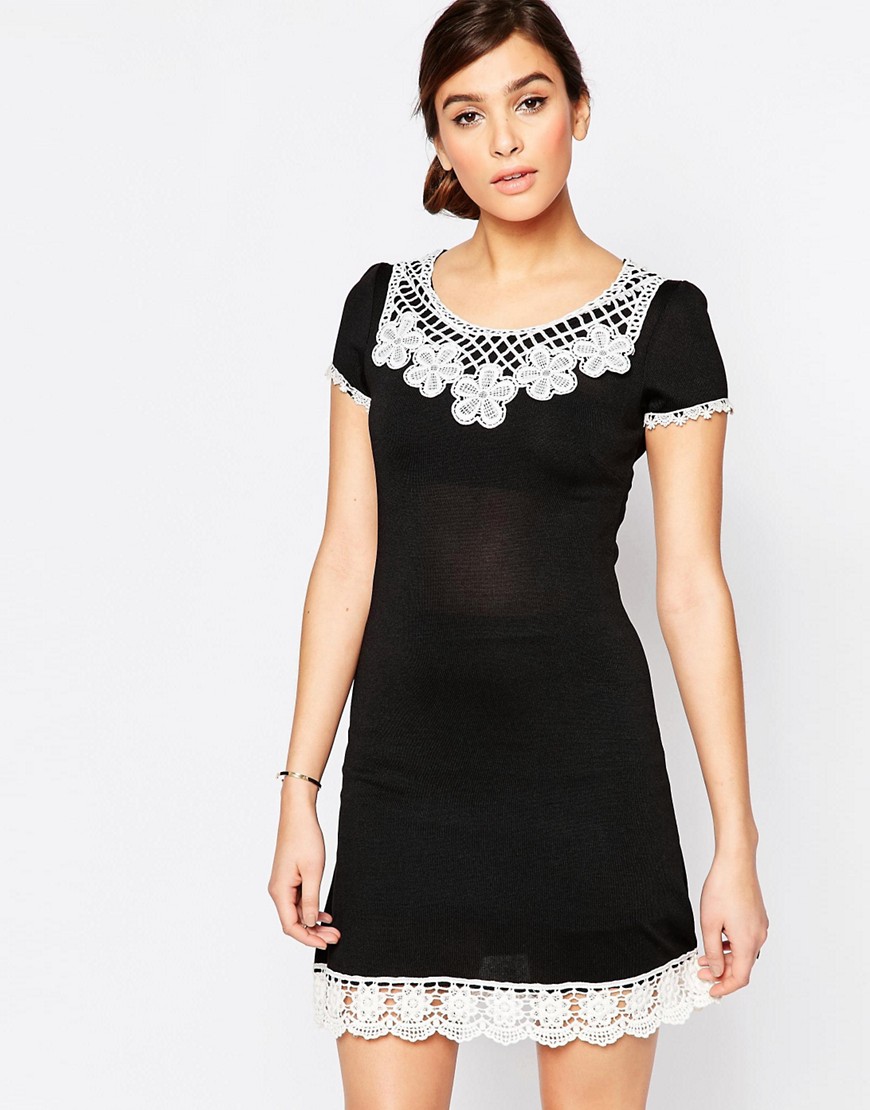 Comprar Vestido con detalle de croché de Pussycat London al mejor precio