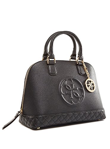 Comprar GUESS Amy Medium Dome Satchel Black al mejor precio