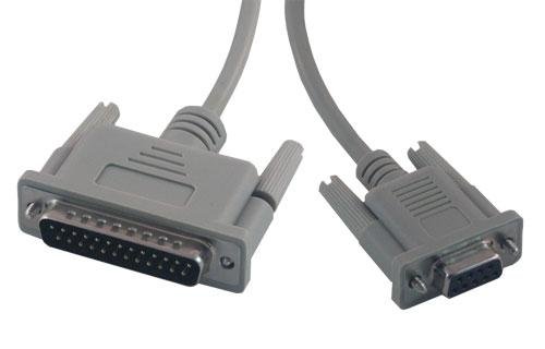 Comprar MCL Samar - Cable DB-9 hembra a DB-25 macho (3 m) al mejor precio