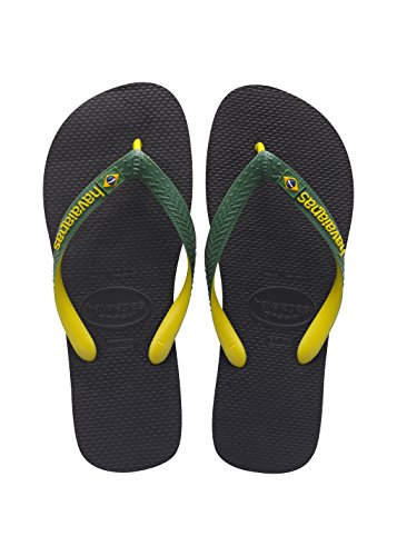 Comprar Havaianas Brasil Mix, Chanclas Unisex, Negro, 35/36 EU (BR 33/34) al mejor precio