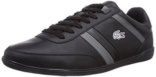 Comprar Lacoste GIRON SCY - zapatilla deportiva de cuero hombre, color negro, talla 46,5 al mejor precio