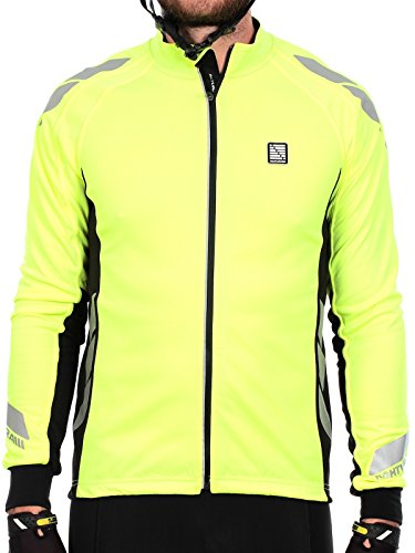 Comprar Jersey Mtb De Manga Larga Altura 2016 Night Vision Commuter Hi Viz Amarillo-Negr (M , Amarillo) al mejor precio